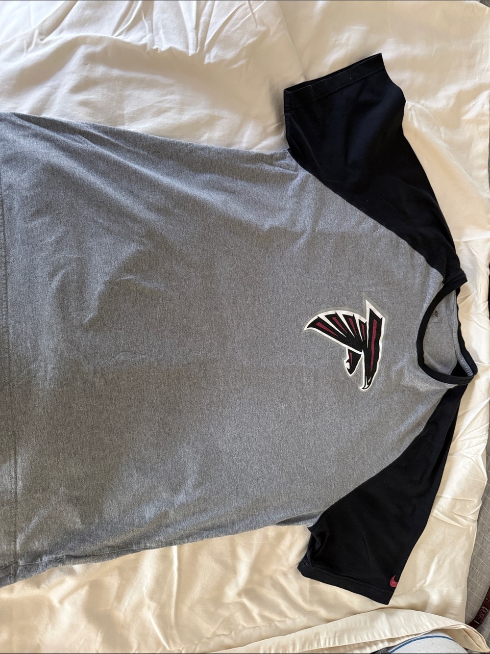 Men's Atlanta Falcons Short Sleeve Shirt - Gray/Black